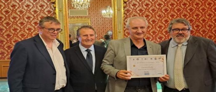 Atletica: il savonese Luciano Costa dopo il premio Promotore sportivo 2023 del Coni di Savona arriva altro riconoscimento dal Piemonte
