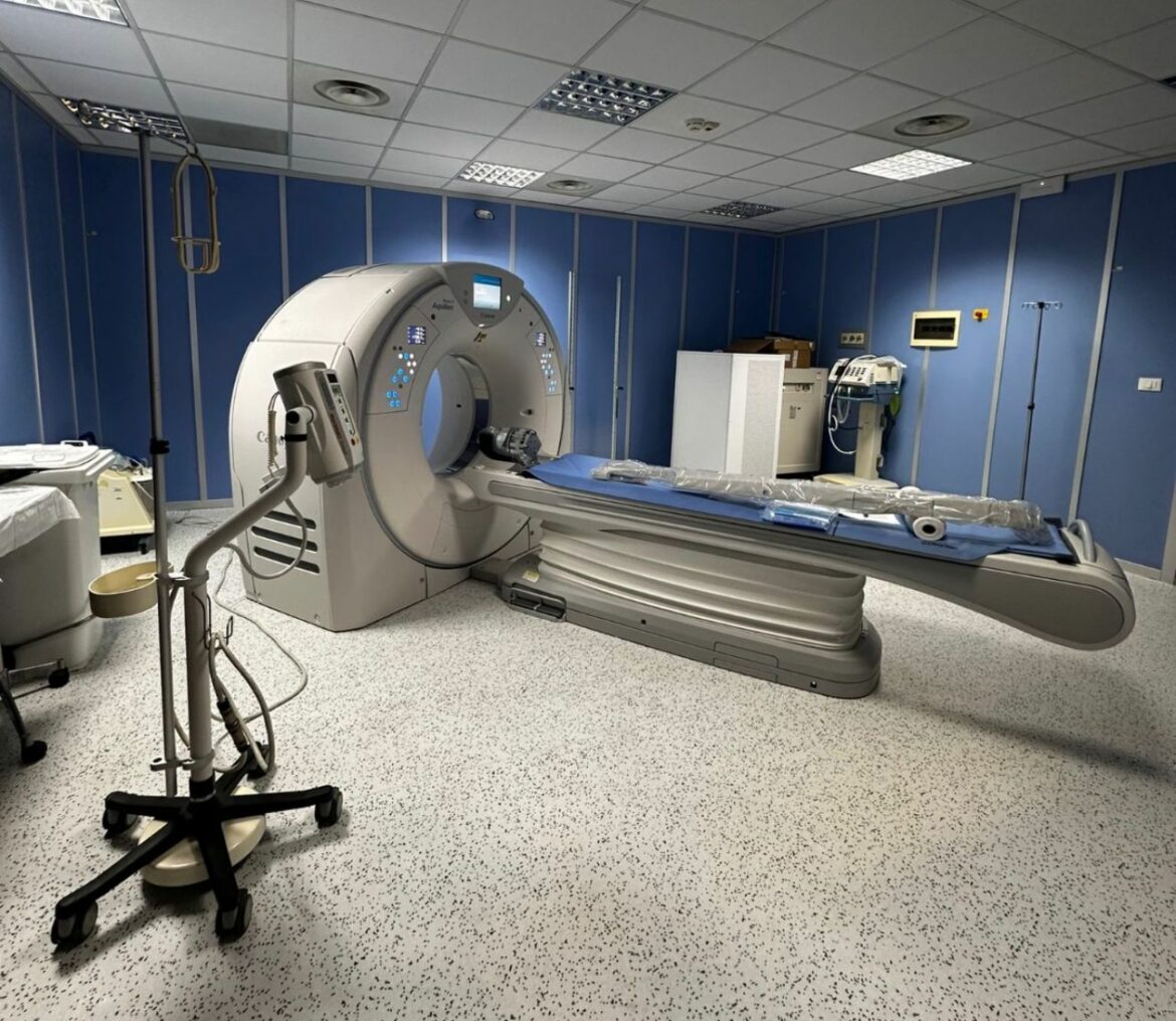 NUOVA TAC OSPEDALE CERVELLO