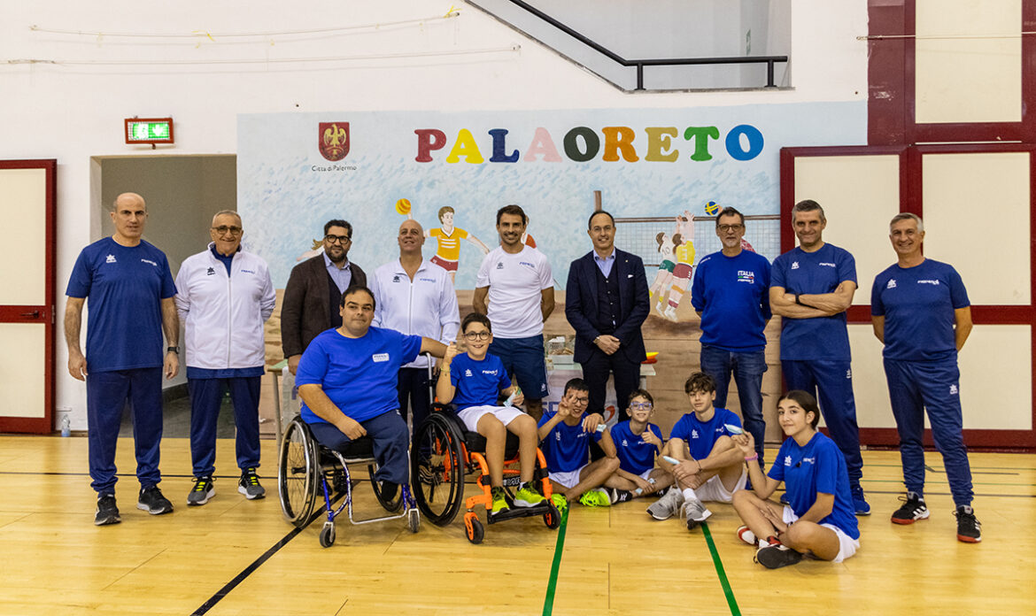 Fa tappa a Palermo “Sport Senza Confini”, il progetto di scuola itinerante per i piccoli con disabilità