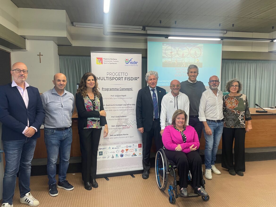 Il progetto MultiSport Fisdir fa tappa ad Acireale, formazione e avviamento allo sport per i ragazzi con disabilità intellettivo-relazionale