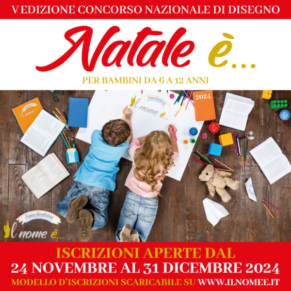 Natale è… Concorso Nazionale di Disegno per Bambini: Aperte le Iscrizioni alla V Edizione