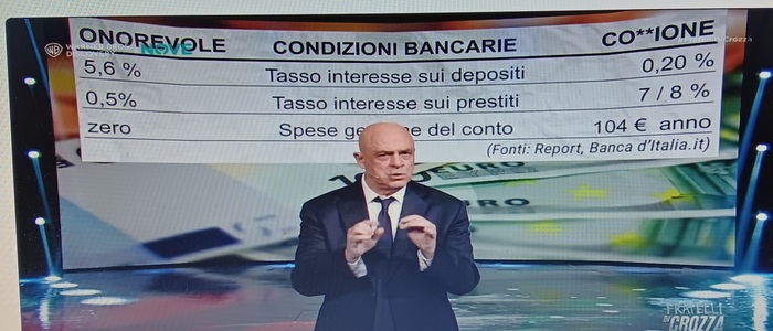 Crozza, i conti dei parlamentari e l’art. 3 della Cost.