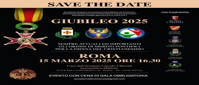 A ROMA L’VIII° CONVEGNO DELL’ARISTOCRAZIA ADRIATICA DELL’EUROPA ORIENTALE