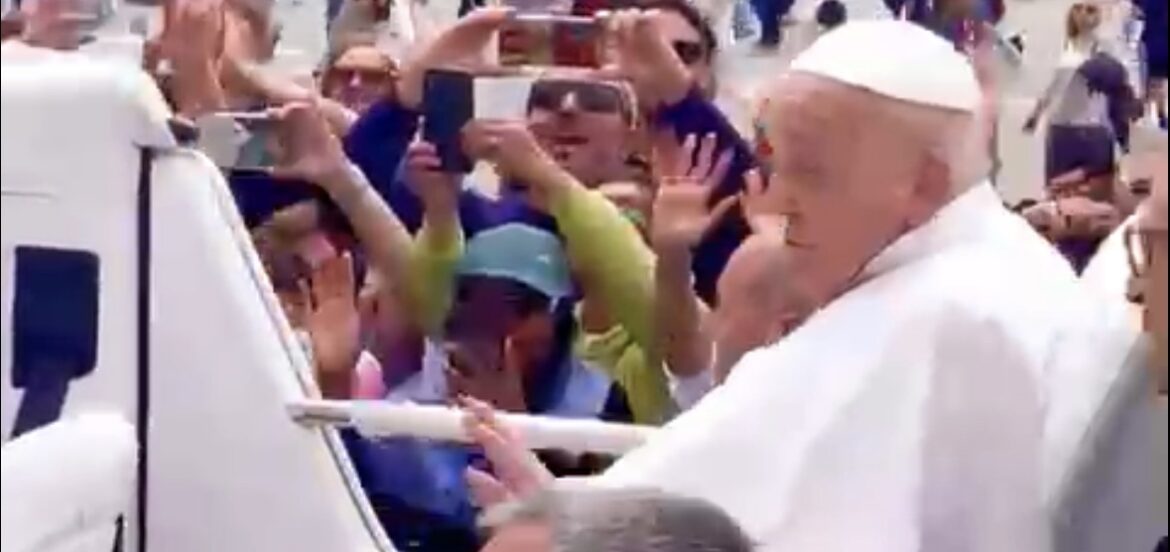 L’ultimo video su Papa Francesco