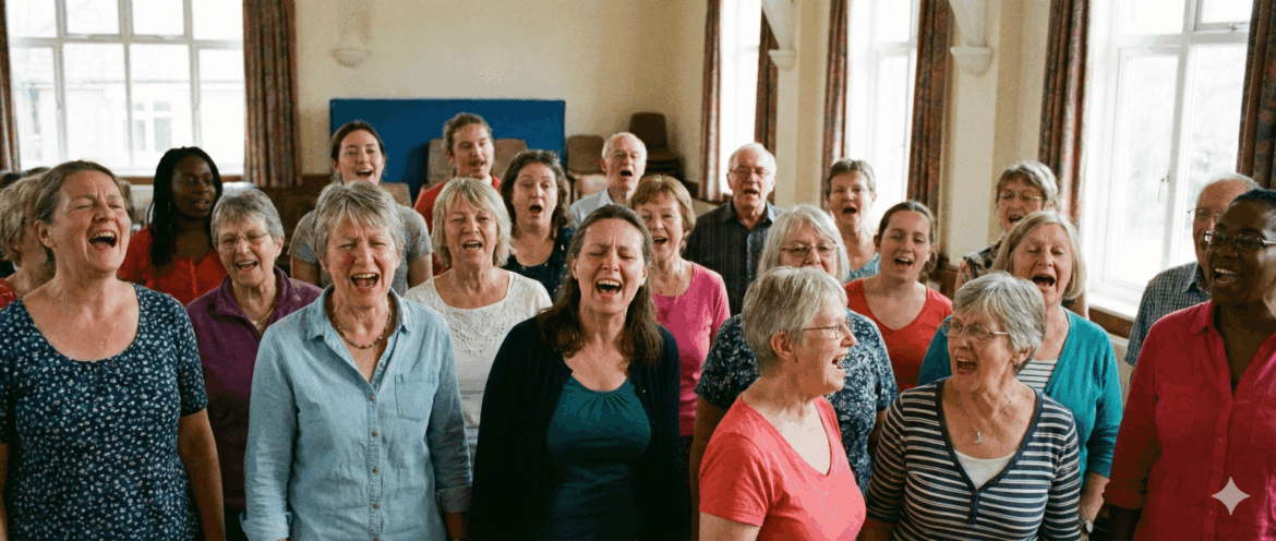 Al tuo cervello non importa se canti male, perché cantare è l’abbraccio di cui il tuo corpo ha bisogno.