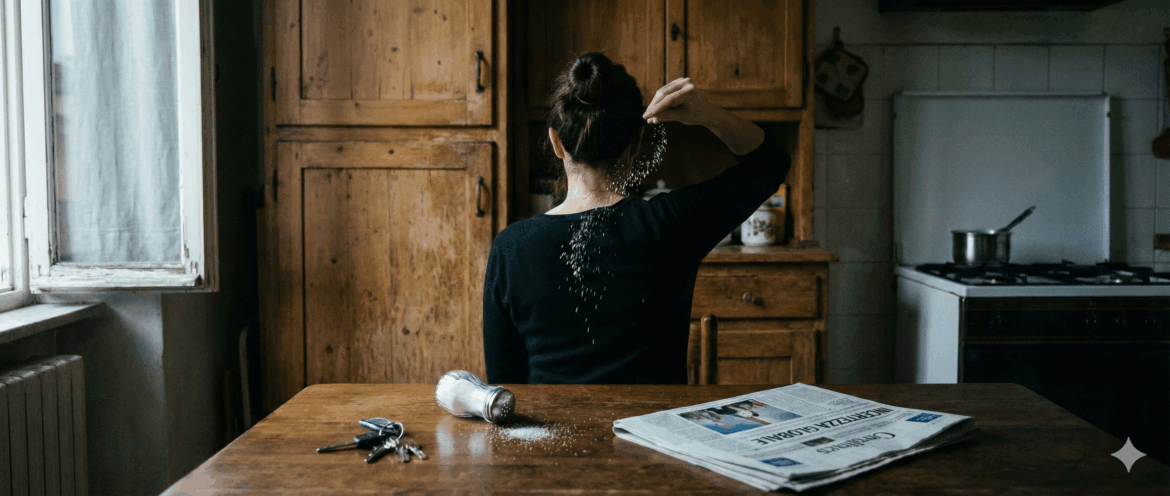 Quella voce nella testa che ti dice di fare le corna. L’architettura neurale della sfortuna dopamina, sale e bias cognitivi.