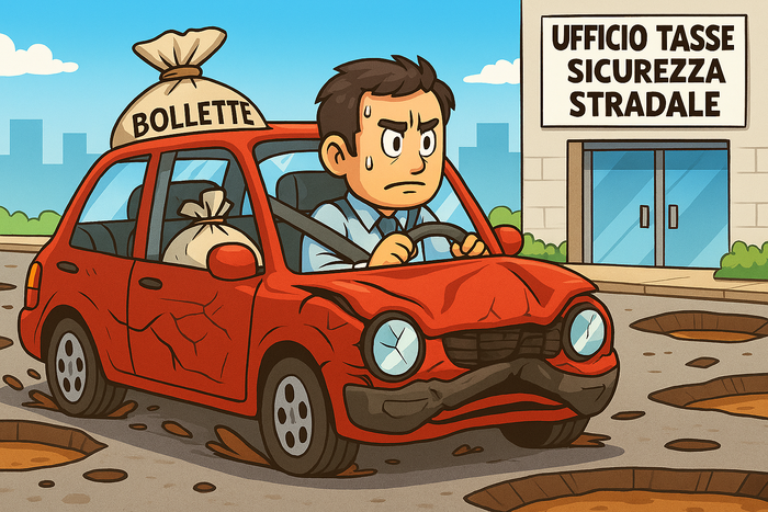 Strade italiane, sicurezza tradita: miliardi di tasse e asfalti al collasso