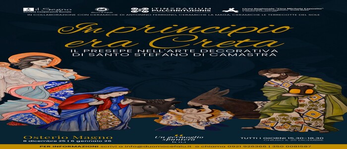 “In Principio era creta”. All’Osterio Magno le opere di Santo Stefano di Camastra raccontano la Natività