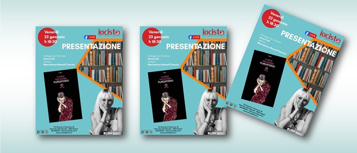 Presentazione del libro Purgatorio di Ilaria Palomba alla Libreria Iocisto