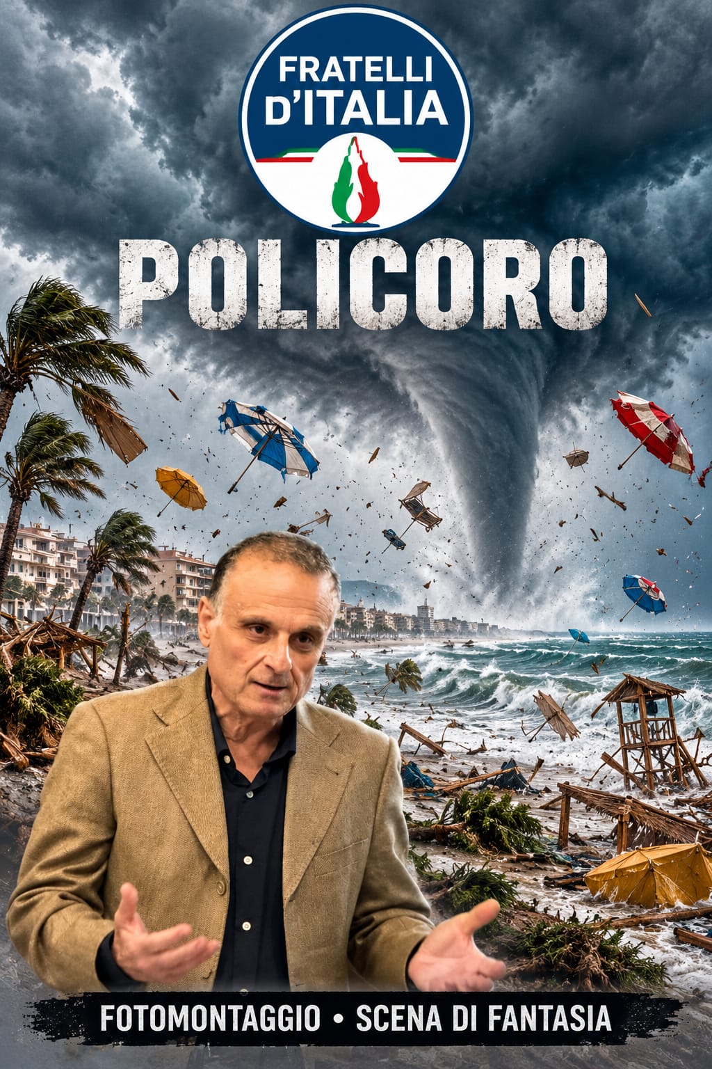 Stato di emergenza regionale per l’evento calamitoso del 2 settembre 2026 a Policoro, il coordinatore cittadino di Fratelli d’Italia, Pino Callà, soddisfatto per la delibera di Giunta regionale